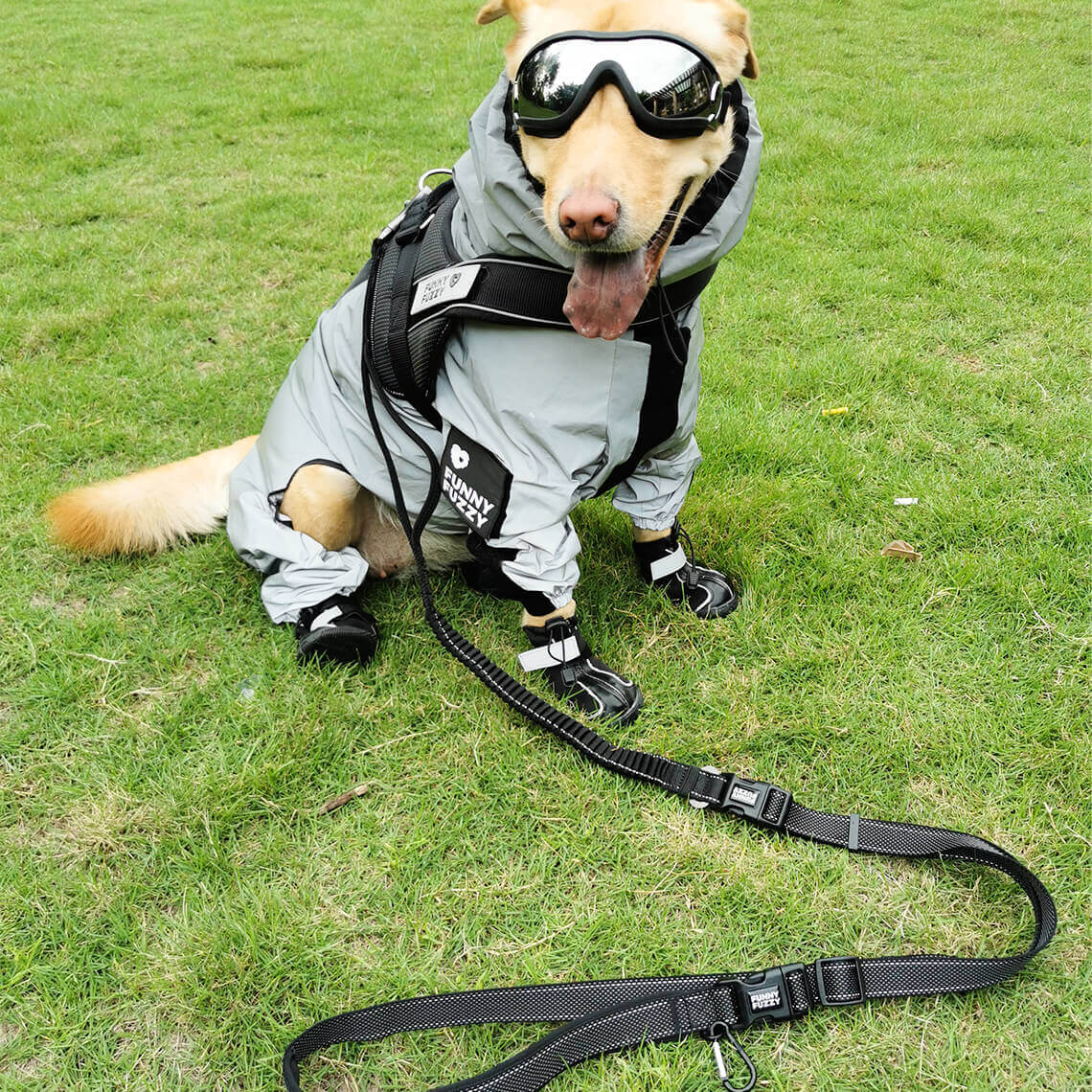 Accessori per cani riflettenti, impermeabili e per tutte le condizioni atmosferiche, giacca antipioggia.