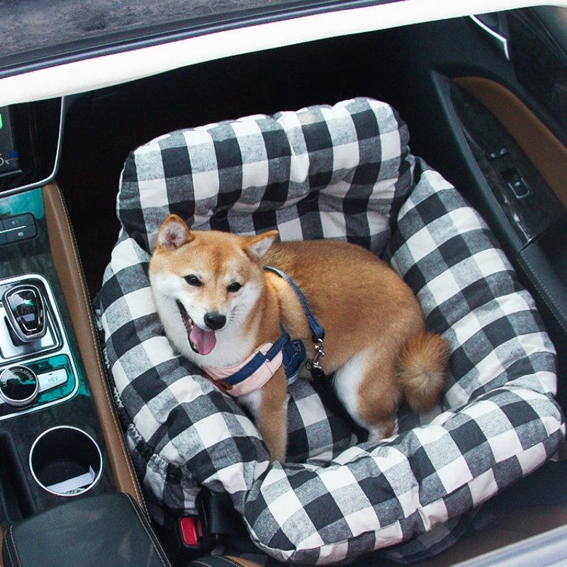Lettino Auto Portatile per Cani Grandi con Sponde