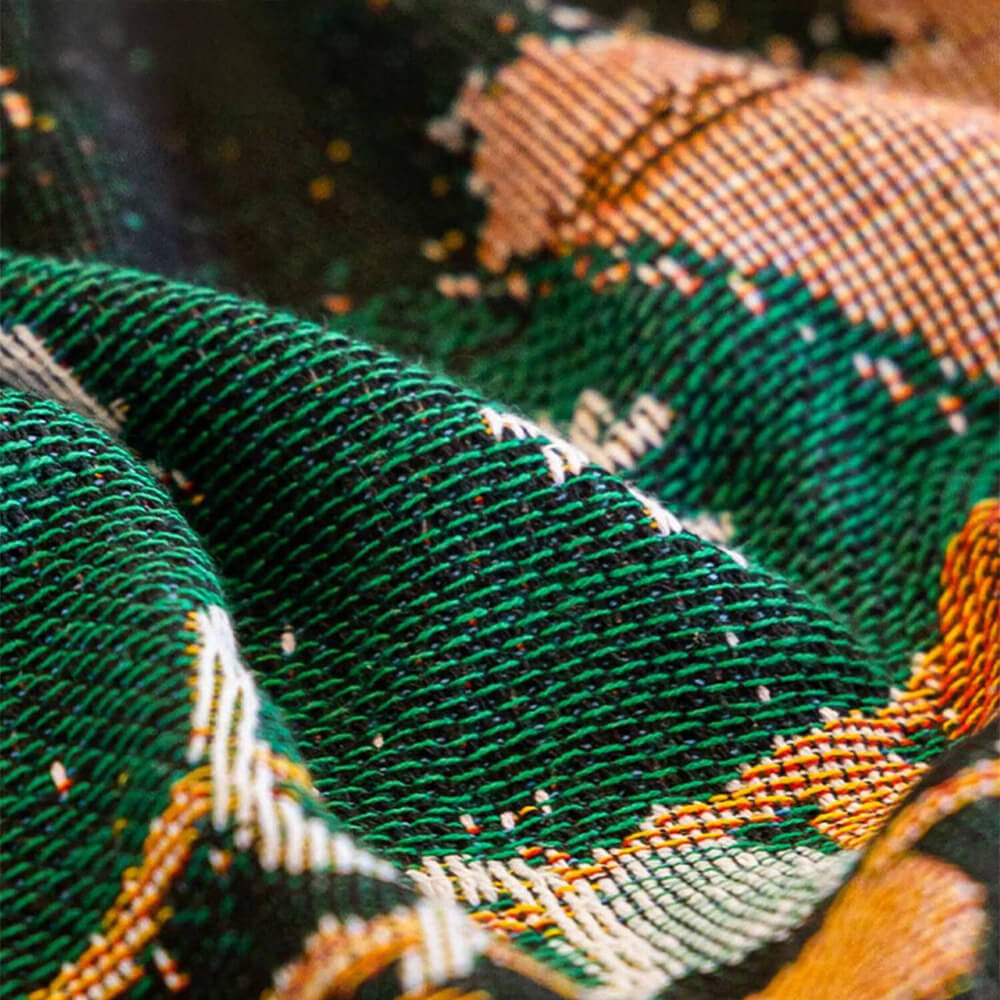 Copertura decorativa per divano in jacquard morbido a tema natalizio