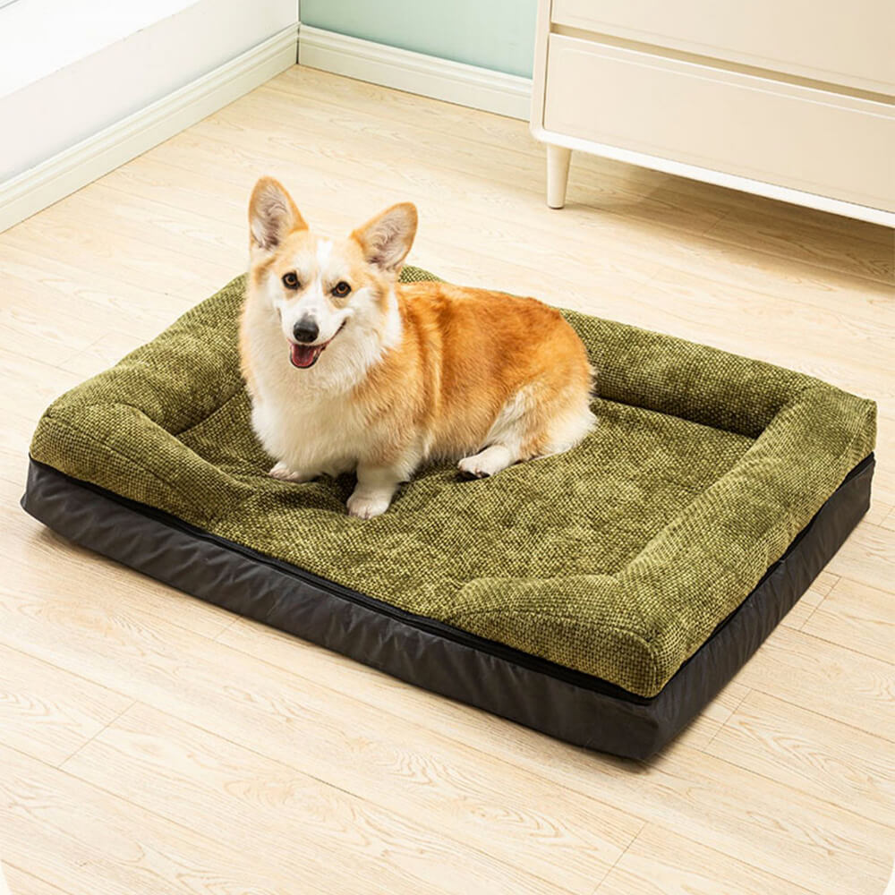 Letto per cane e gatto spazioso, accogliente, resistente, ortopedico e lavabile.