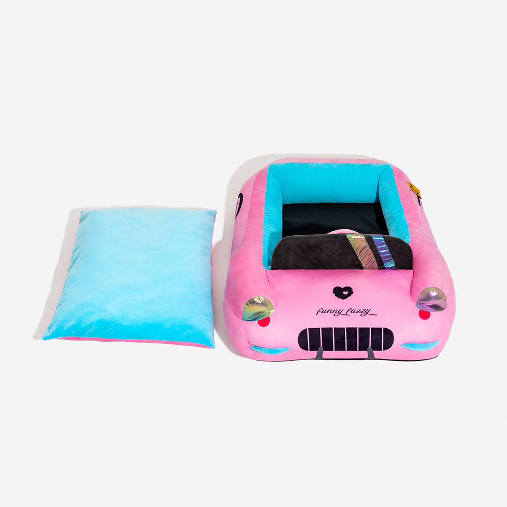 Letto per animali in forma di auto da corsa cabriolet classica - Fast&Fur
