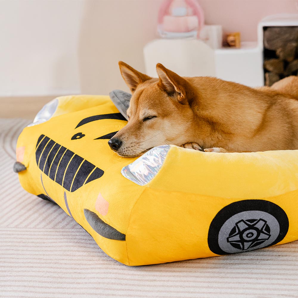 Letto per animali in forma di auto da corsa cabriolet classica - Fast&Fur