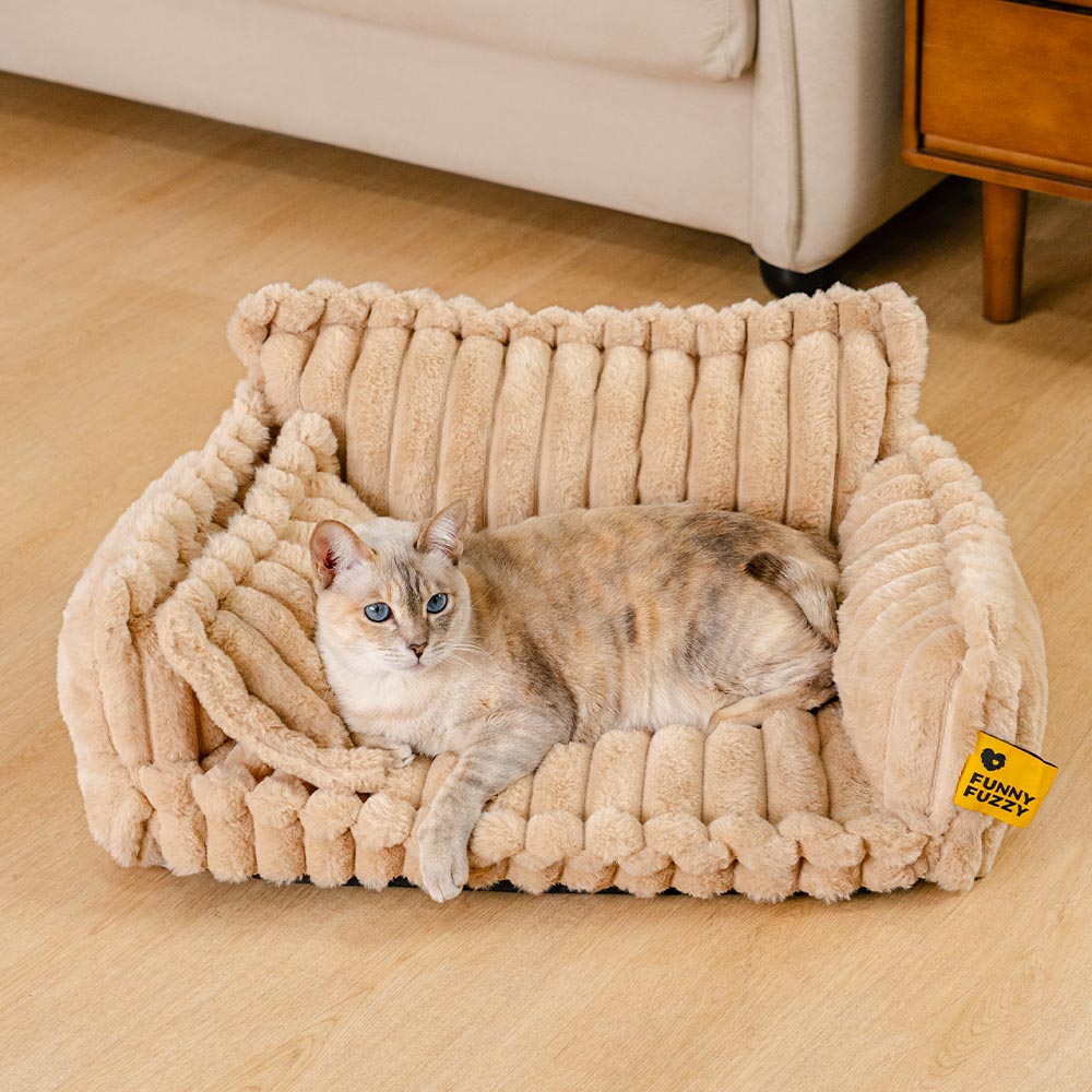 Cuscino Rilassante Morbido e Lavabile per Gatti - Snoozy Dream