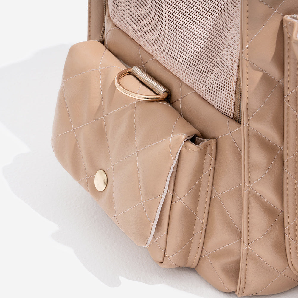 Borsa per gatti da viaggio multi-funzionale e alla moda, grande, condivisa tra umani e gatti - Coda vagabonda