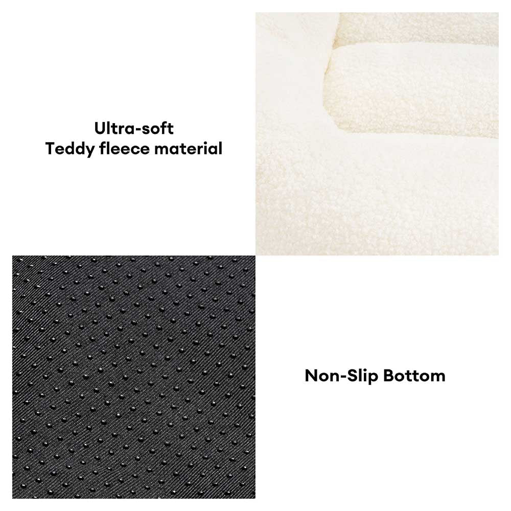 Letto per gatti ortopedico con grande testata morbida e di supporto - Cloudy Napper