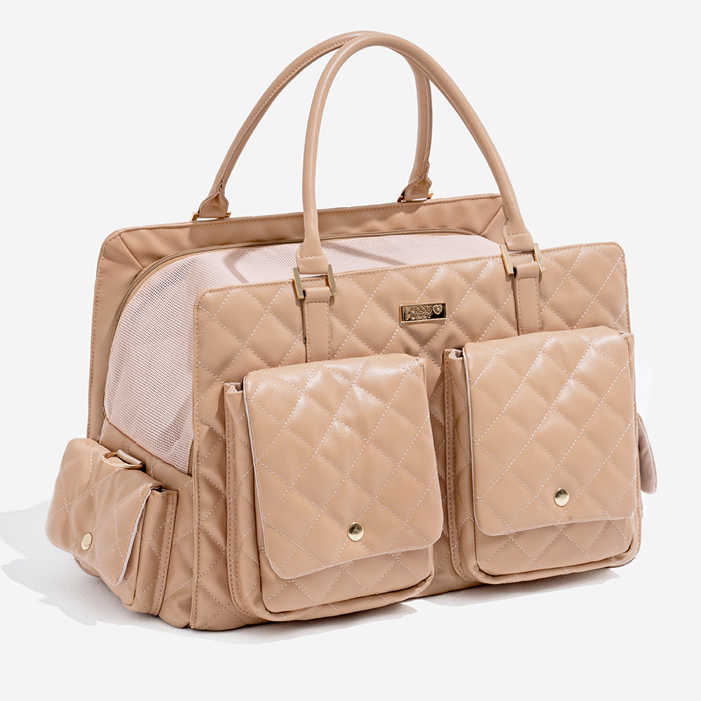 Borsa per gatti da viaggio multi-funzionale e alla moda, grande, condivisa tra umani e gatti - Coda vagabonda