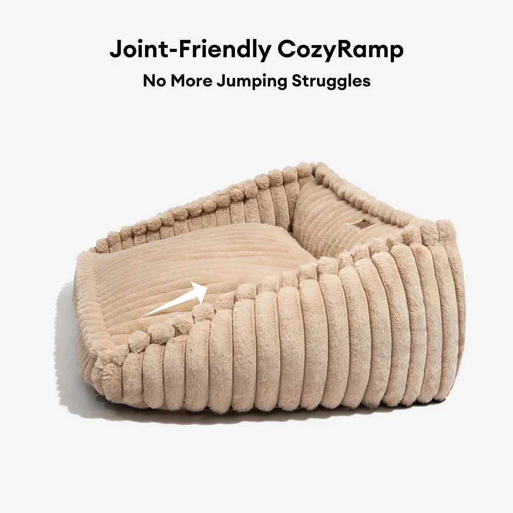 Cuscino con Wedge Ortodontico Rimovibile in Velluto - CozySlope