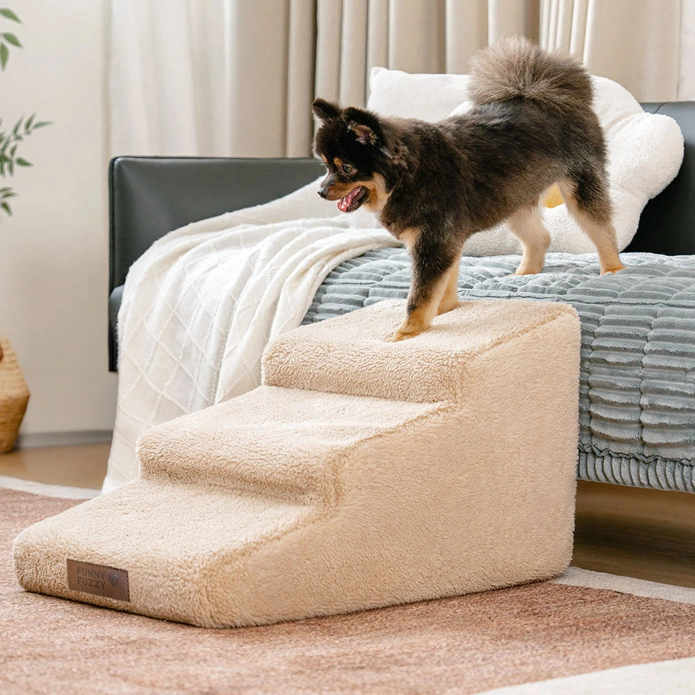 Rampa per cani morbida, scale per aiutare l'arrampicata per accedere al letto e al divano, protezione per le articolazioni.
