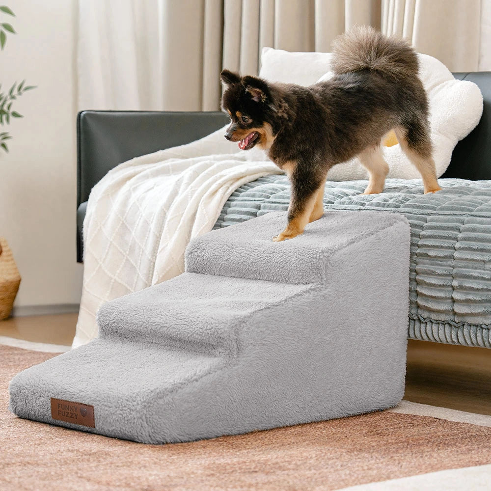 Rampa per cani morbida, scale per aiutare l'arrampicata per accedere al letto e al divano, protezione per le articolazioni.