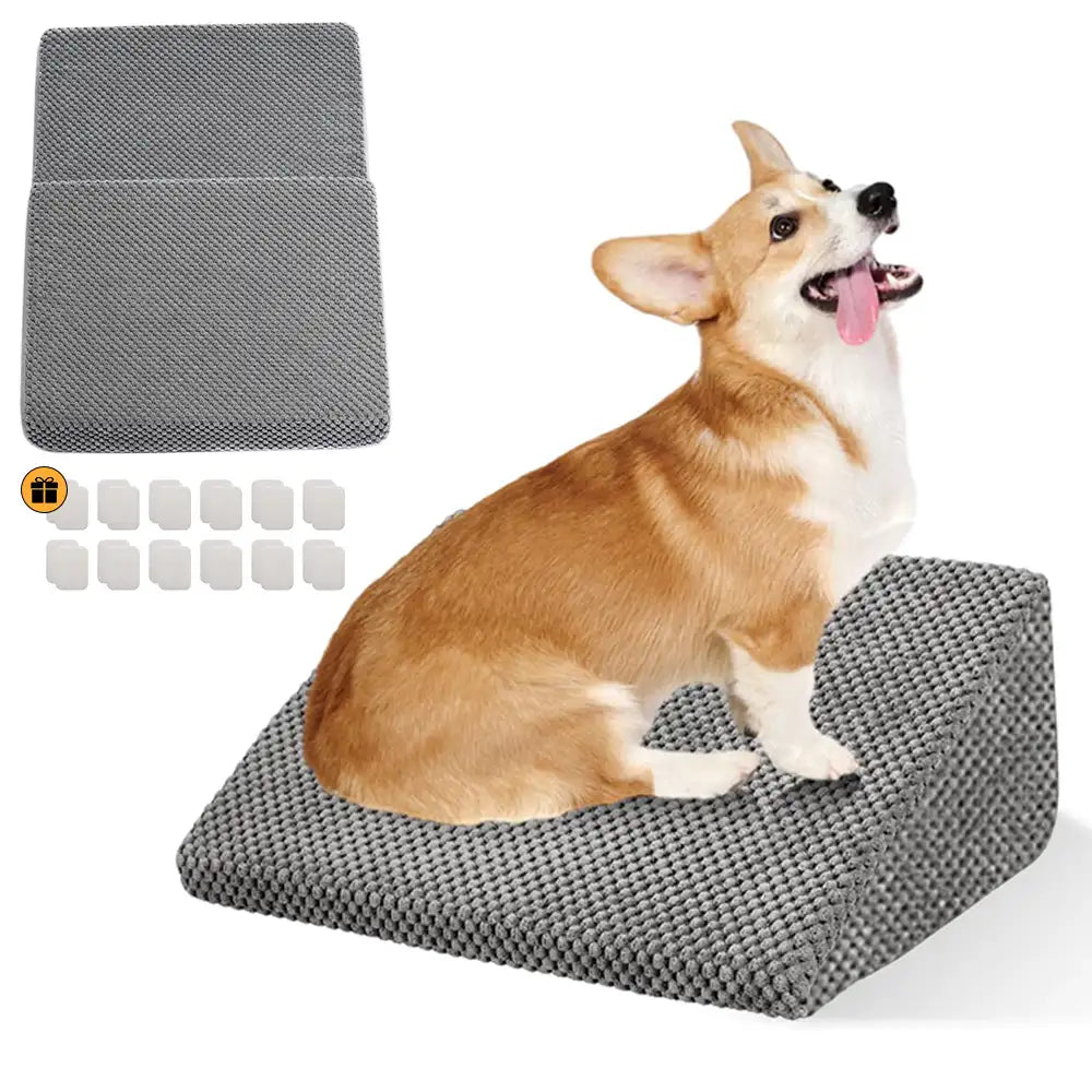 Rampe per cani in schiuma modulare con scalini per scale con velcro