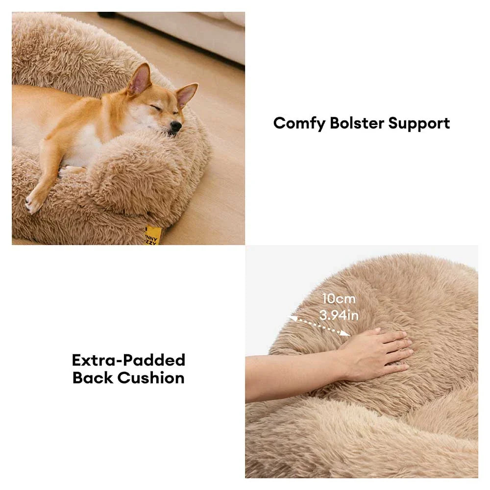 Divano Letto Ortodontico per Cani in Spugna Rimovibile e Caldo - FluffyHaven