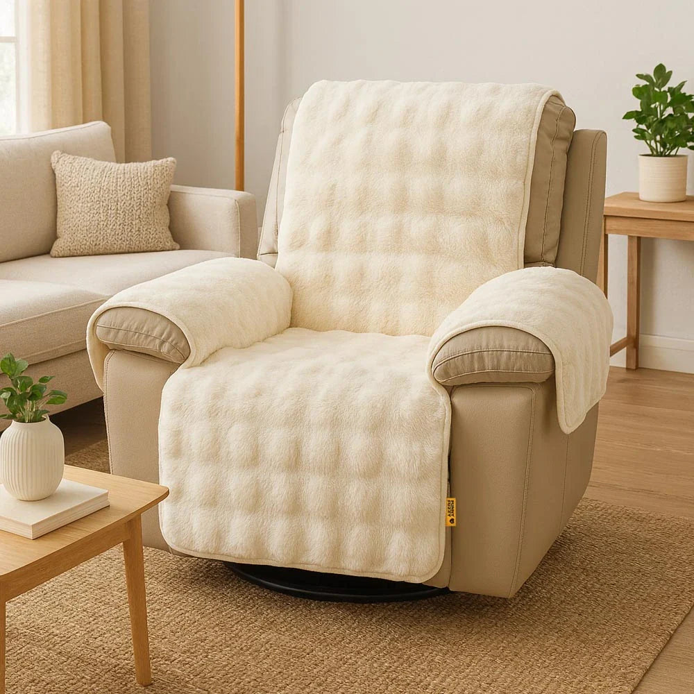 Copertura per divano impermeabile in peluche morbido protettore per mobili - EverDry