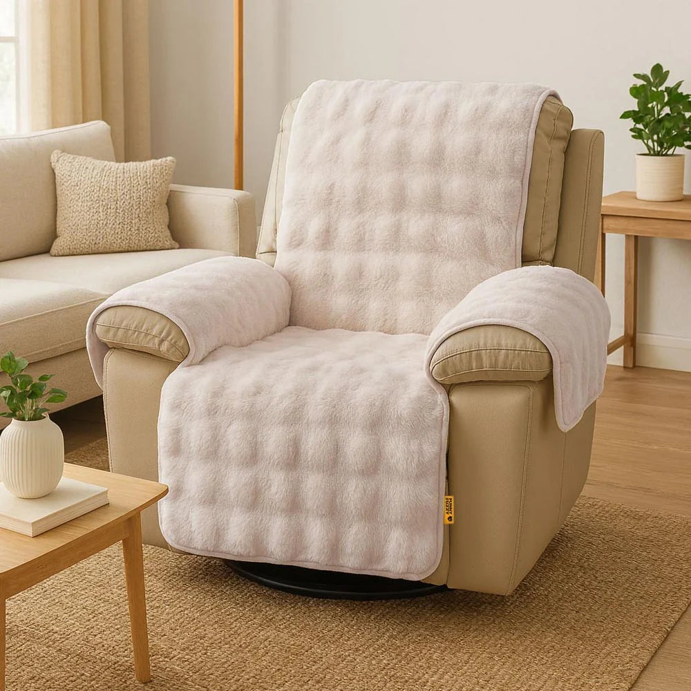 Copertura per divano impermeabile in peluche morbido protettore per mobili - EverDry