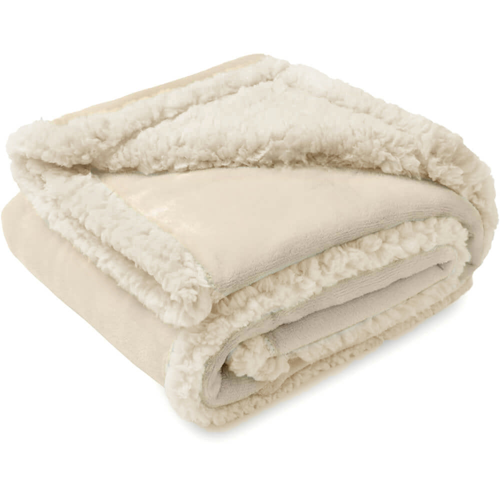 Copriletto in pile sherpa impermeabile per cani, spesso.