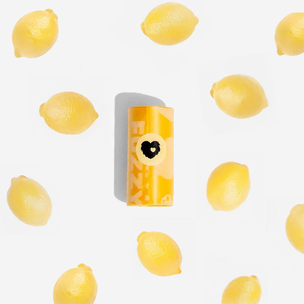 Sacchetti per escrementi riciclati durevoli profumati al limone - Fresh Up