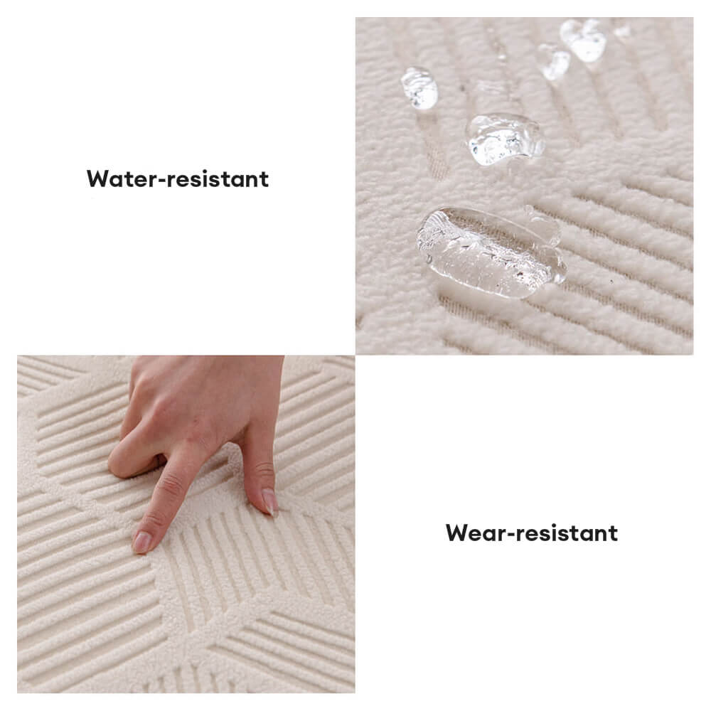 Copertura per divano magica a copertura totale resistente all'acqua con motivo a nido d'ape