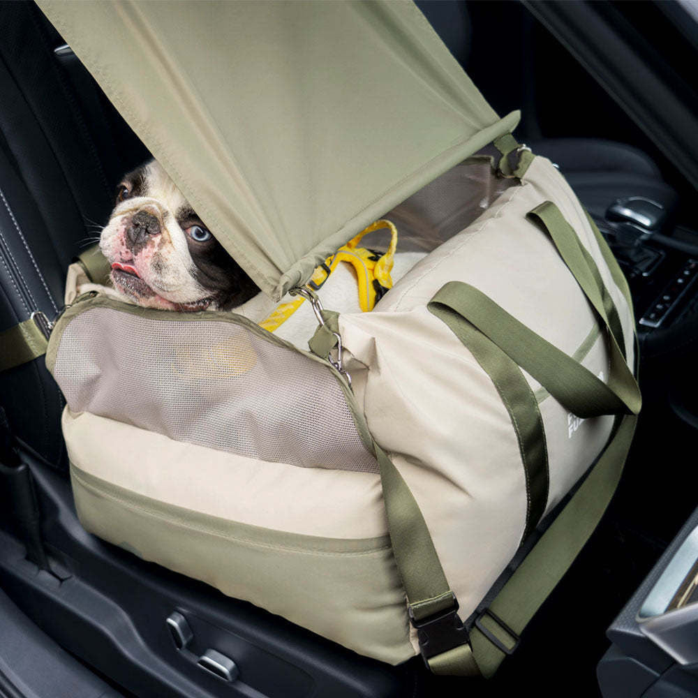 Seggiolino Auto Impermeabile e Traspirante per Cani - Pup Rover