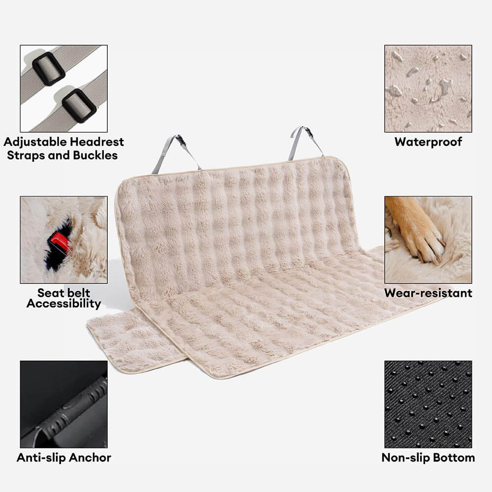 COPERTA PER ANIMALI MORBIDA E CONFORTEVOLE - PROTEGGI SEDILE AUTO - Surestep