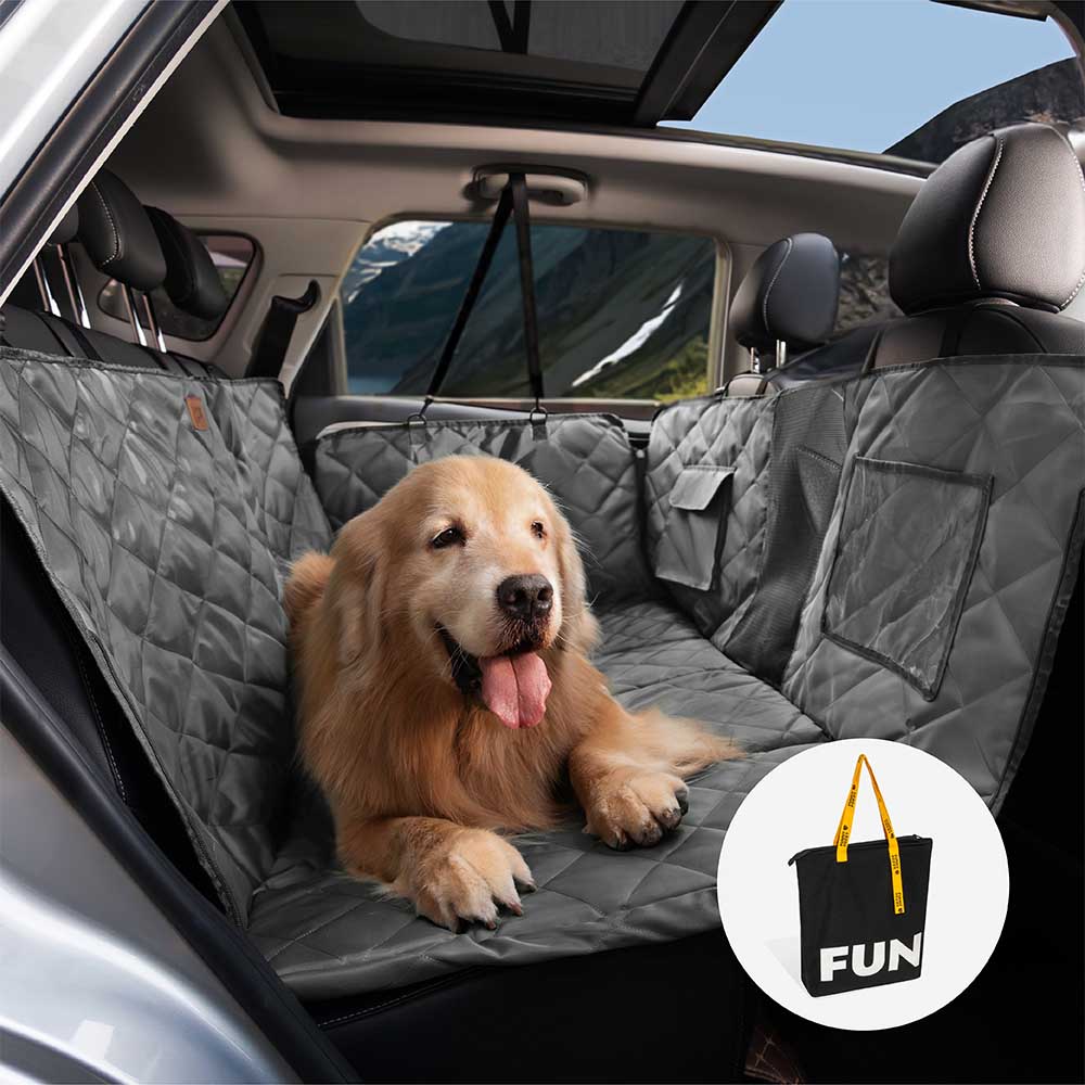 Estensore per Sedile Posteriore per Cani Extra-Large a Copertura Completa - Ideale per Viaggi e Campeggio