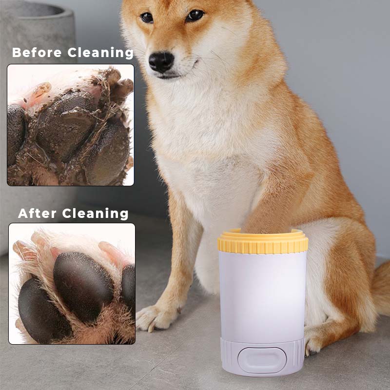 Pulitore Portatile per Zampe di Cane