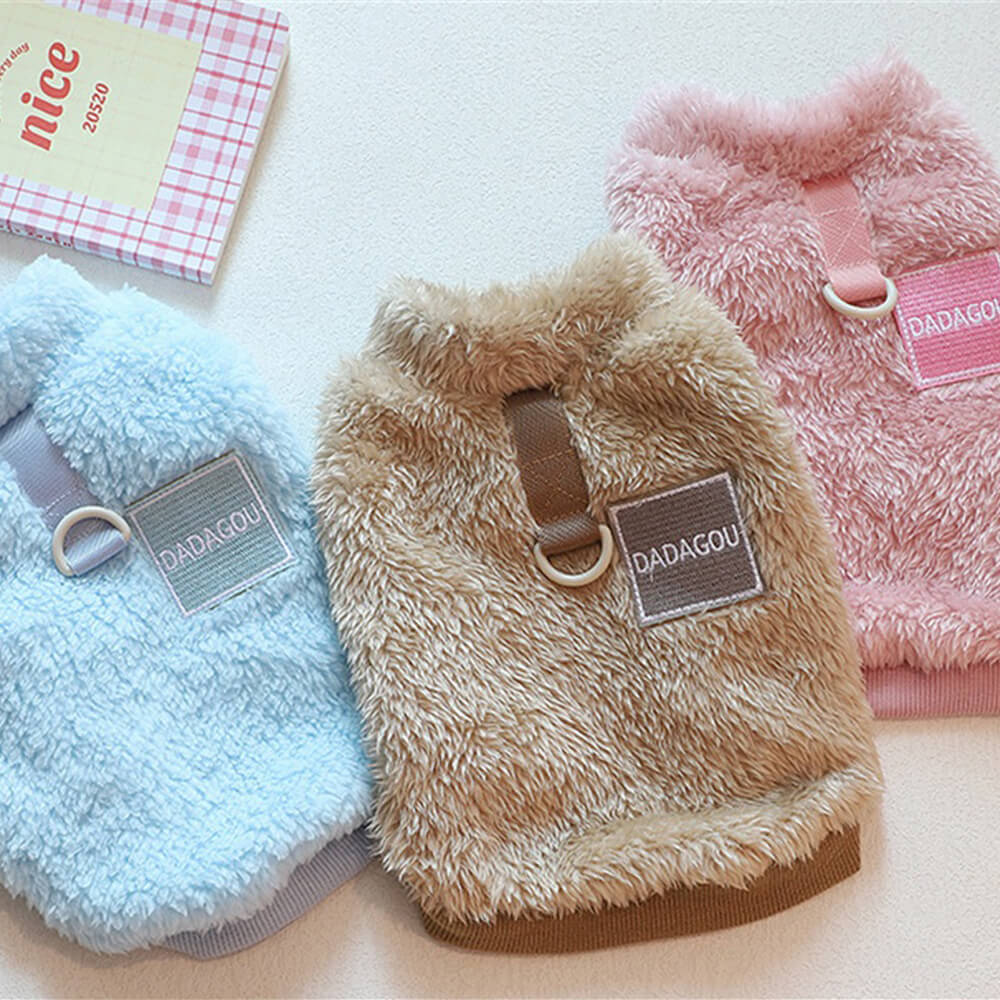 Gilet per cani caldo e alla moda - Perfetto per le passeggiate in inverno