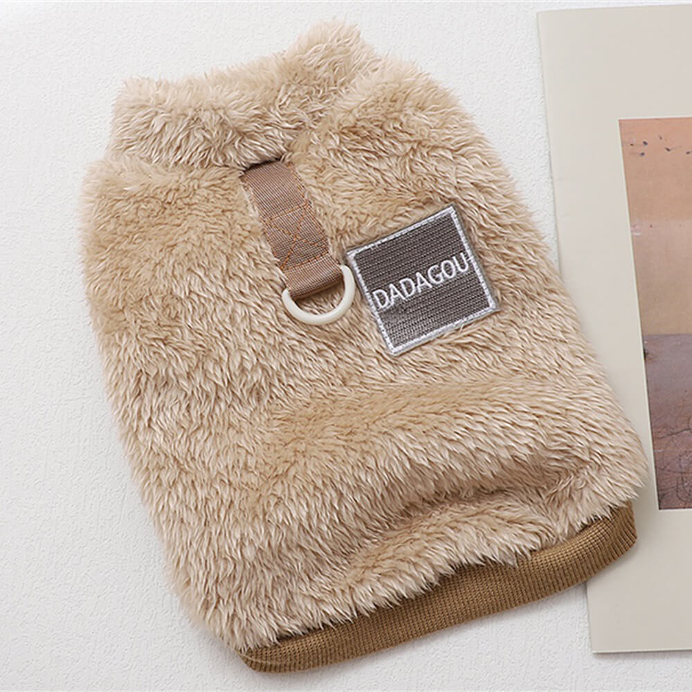 Gilet per cani caldo e alla moda - Perfetto per le passeggiate in inverno
