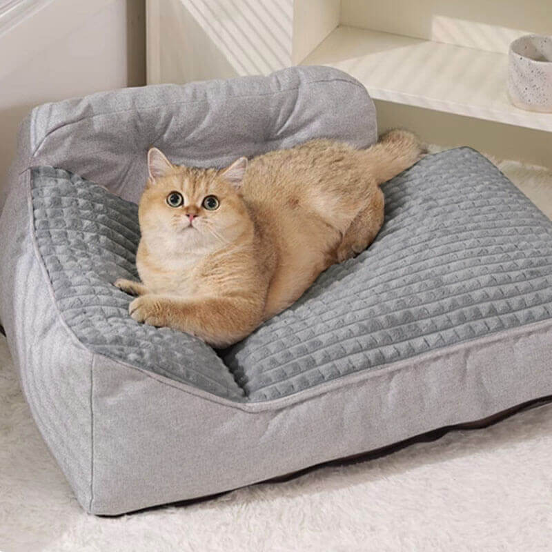Cuscino per gatti e cani grande e spessito, lavabile, per tutte le stagioni