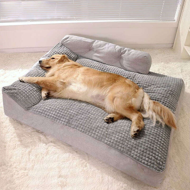 Cuscino per gatti e cani grande e spessito, lavabile, per tutte le stagioni