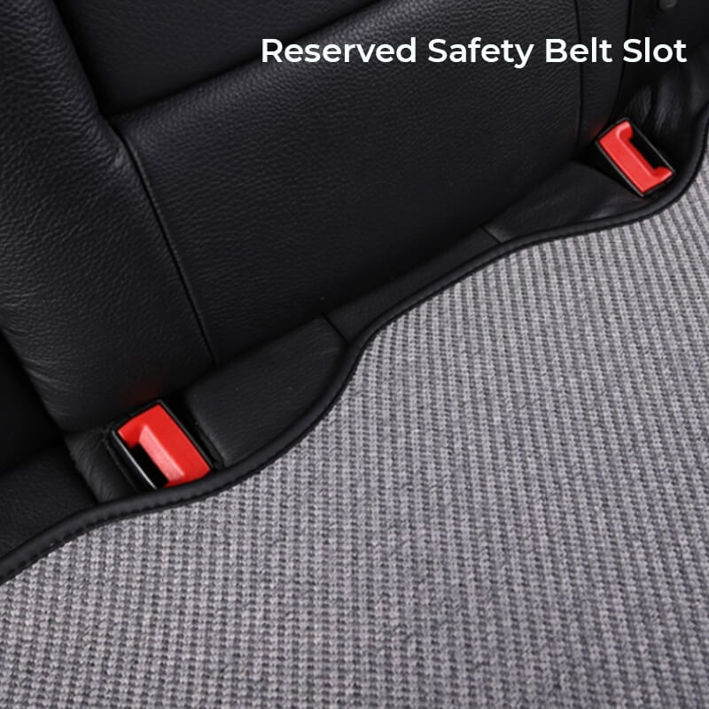 Copertura del sedile anteriore dell'auto in chenille, anti-graffio, traspirante, set completo di protezione