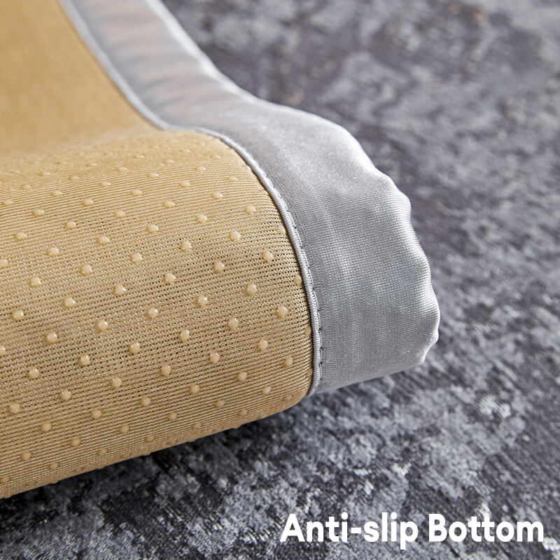 Copertura per divano in chenille resistente all'usura e anti-graffio, protezione antiscivolo.