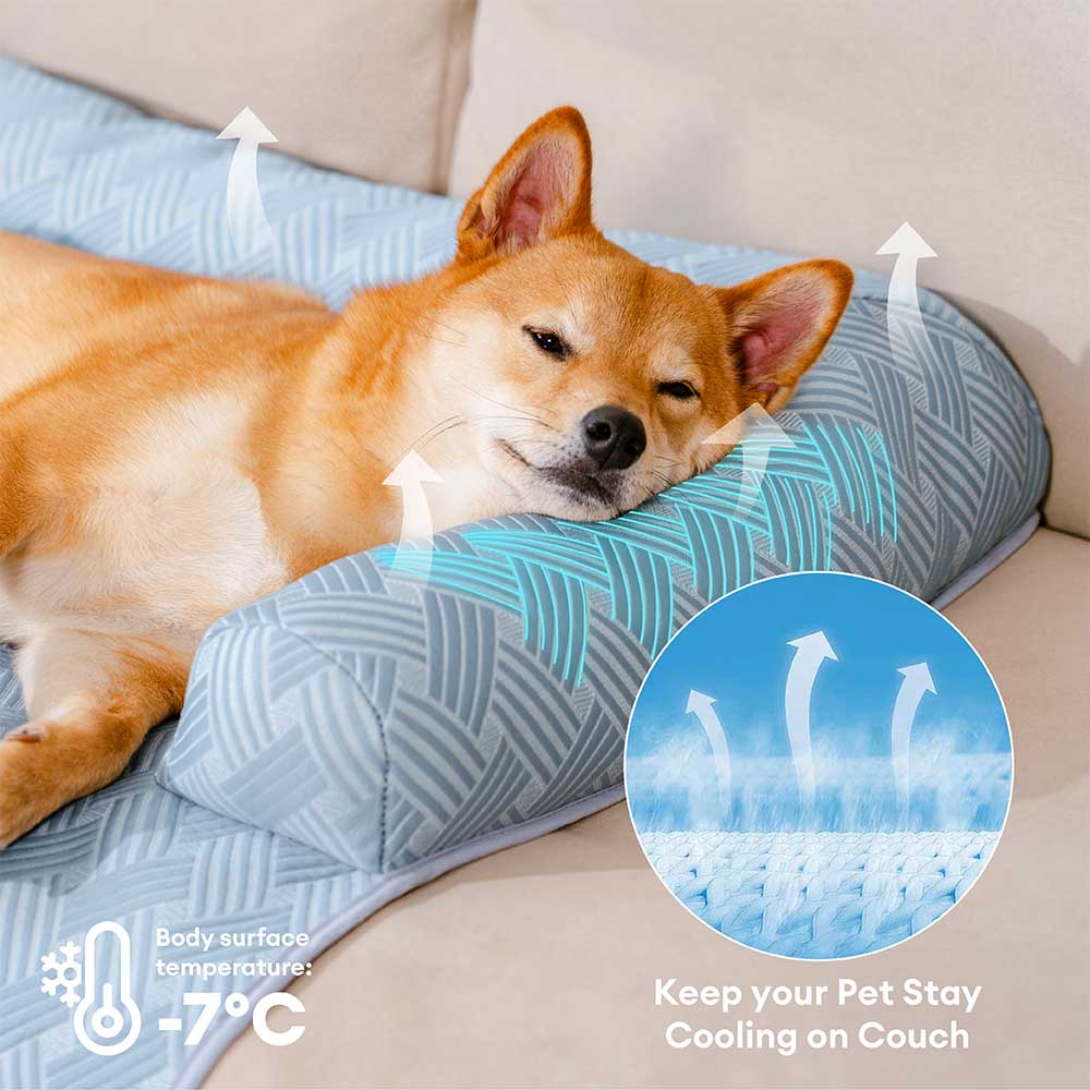Copertura per Divano per Cani con Cuscino Antiscivolo e Raffreddamento - Chill Guard