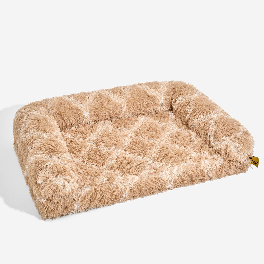 Divano Letto Ortopedico per Cani a Cuscino Classico a Quadri - Comfort Accogliente