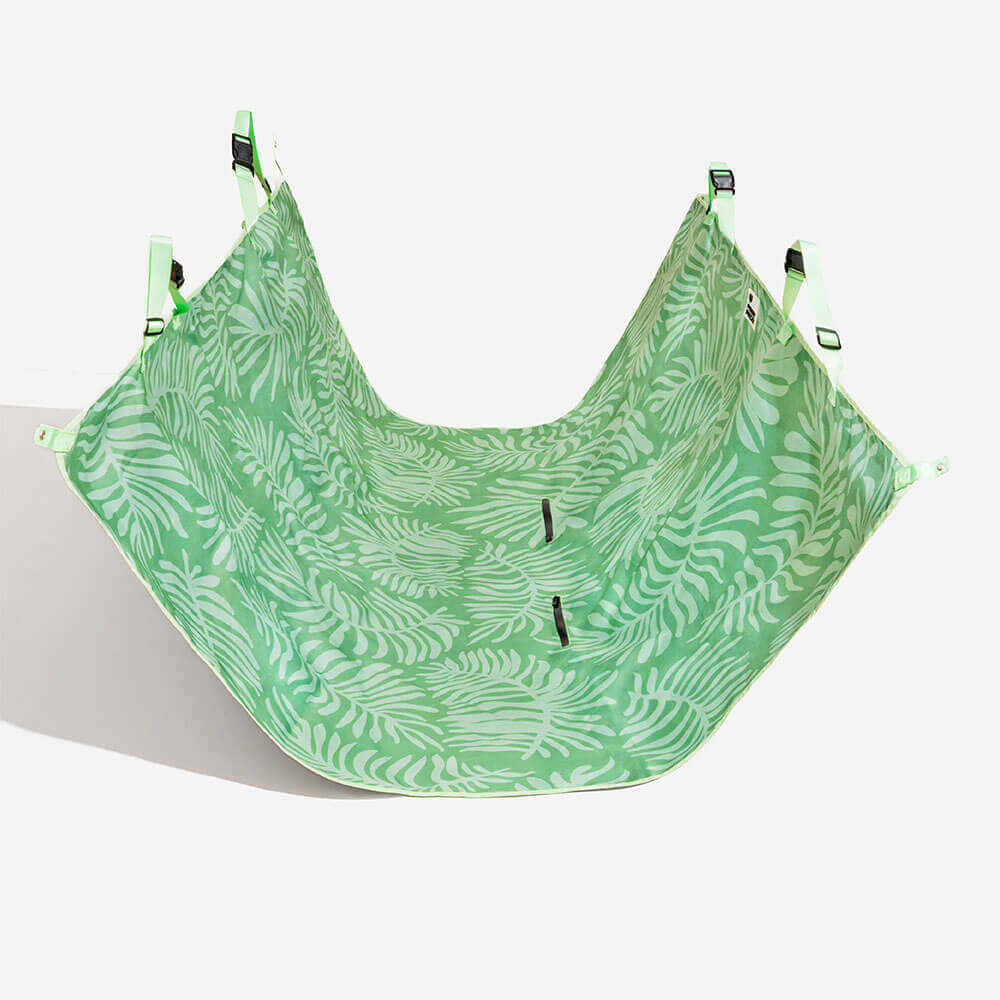 Stile tropicale - Copertura per sedile posteriore impermeabile per picnic e auto 2 in 1