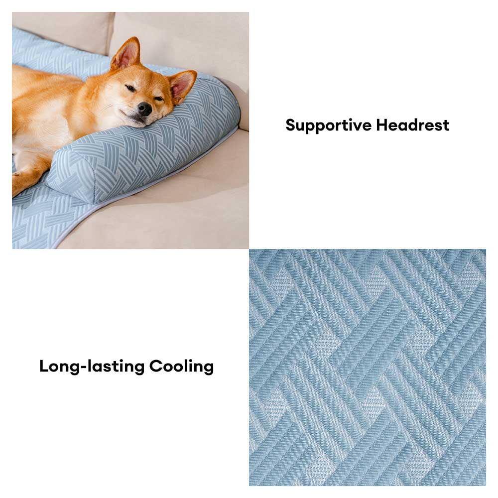 Copertura per Divano per Cani con Cuscino Antiscivolo e Raffreddamento - Chill Guard
