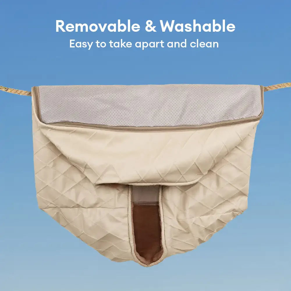 Letto quadrato per cani in pelle sintetica Cozy Diamond per cuccioli