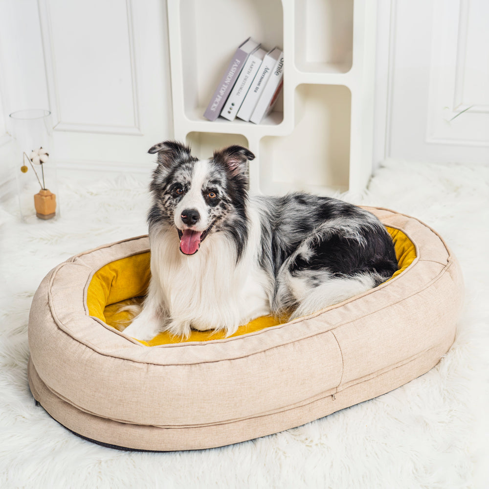 Coperta per letto - Letto a forma di ciambella per cani