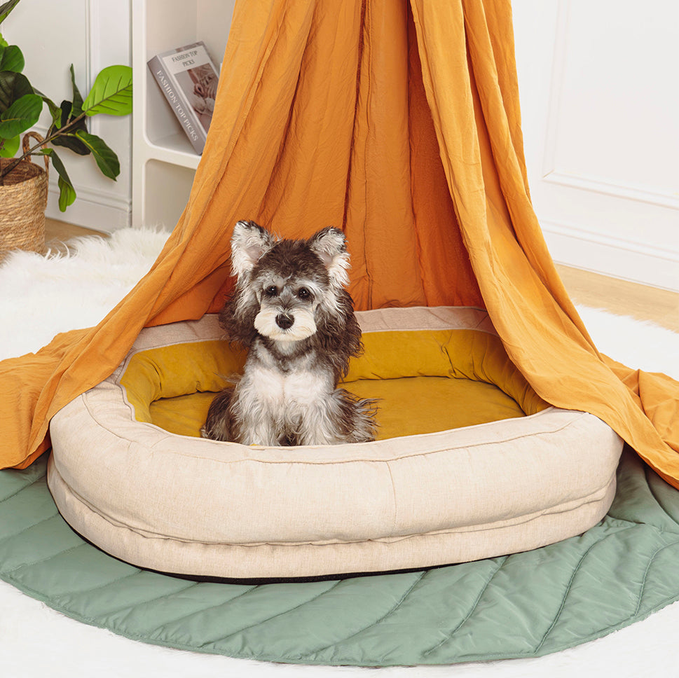 Coperta per letto - Letto a forma di ciambella per cani