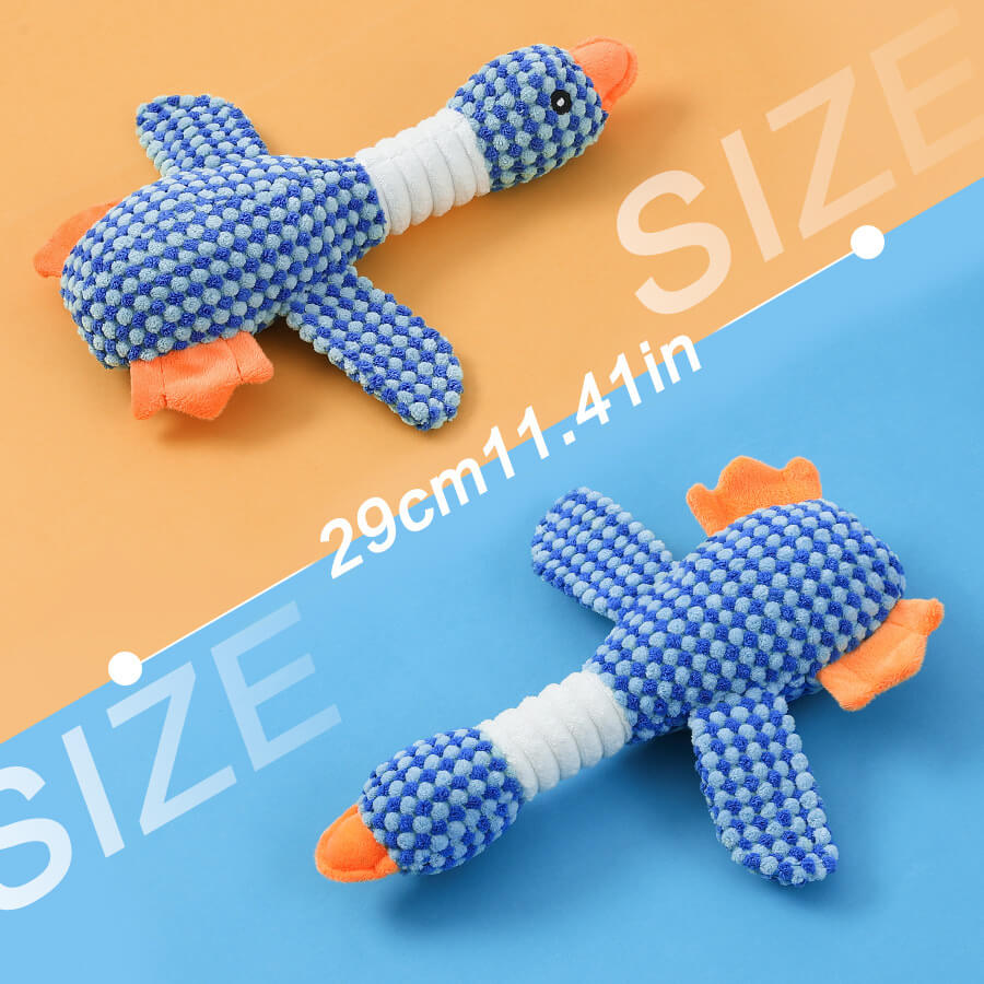 Giocattolo per cani resistente alla masticazione con squeaker - Uccello
