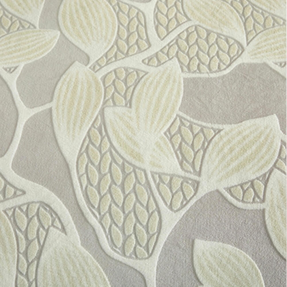 Set di Lenzuola in Velluto di Latte con Motivo Botanico Elegante