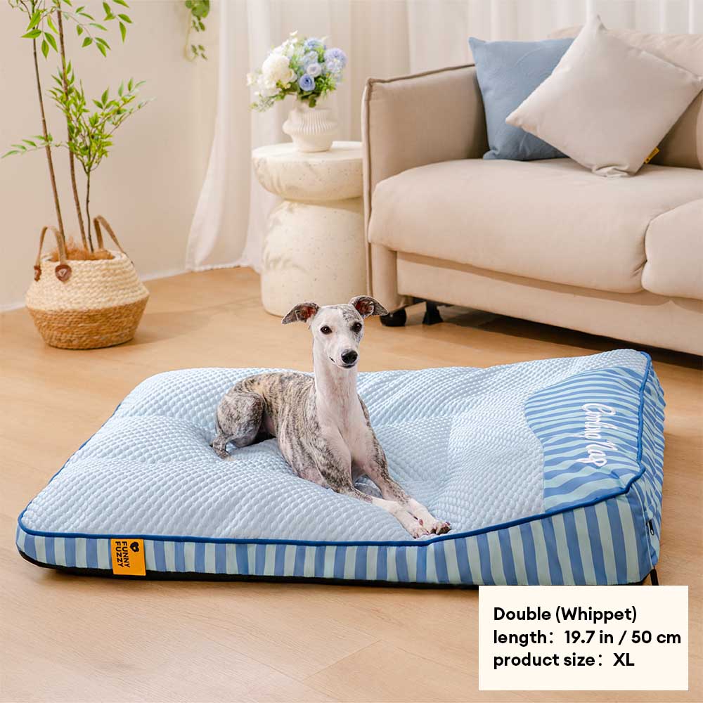 Rettangolo di raffreddamento extra grandioso Rettangolo Ortopedico Dog Bed - Nap di raffreddamento