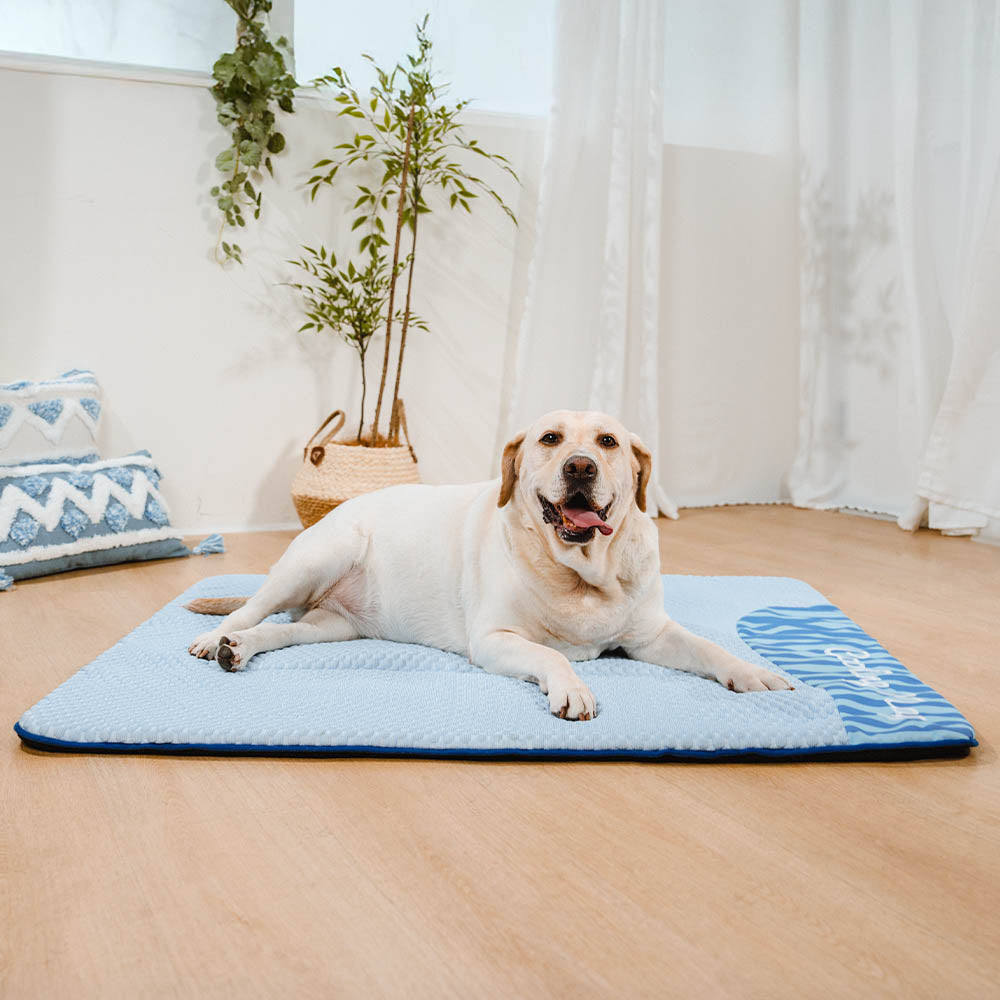 Grande tappetino per cani lavabile, antiscivolo e rinfrescante - Riposo rinfrescante