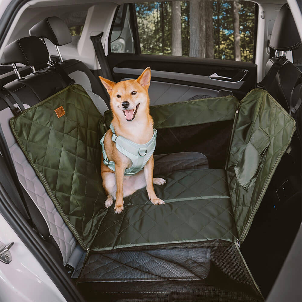 Estensore per il sedile posteriore dell'auto impermeabile per cani extra stabile al viaggio