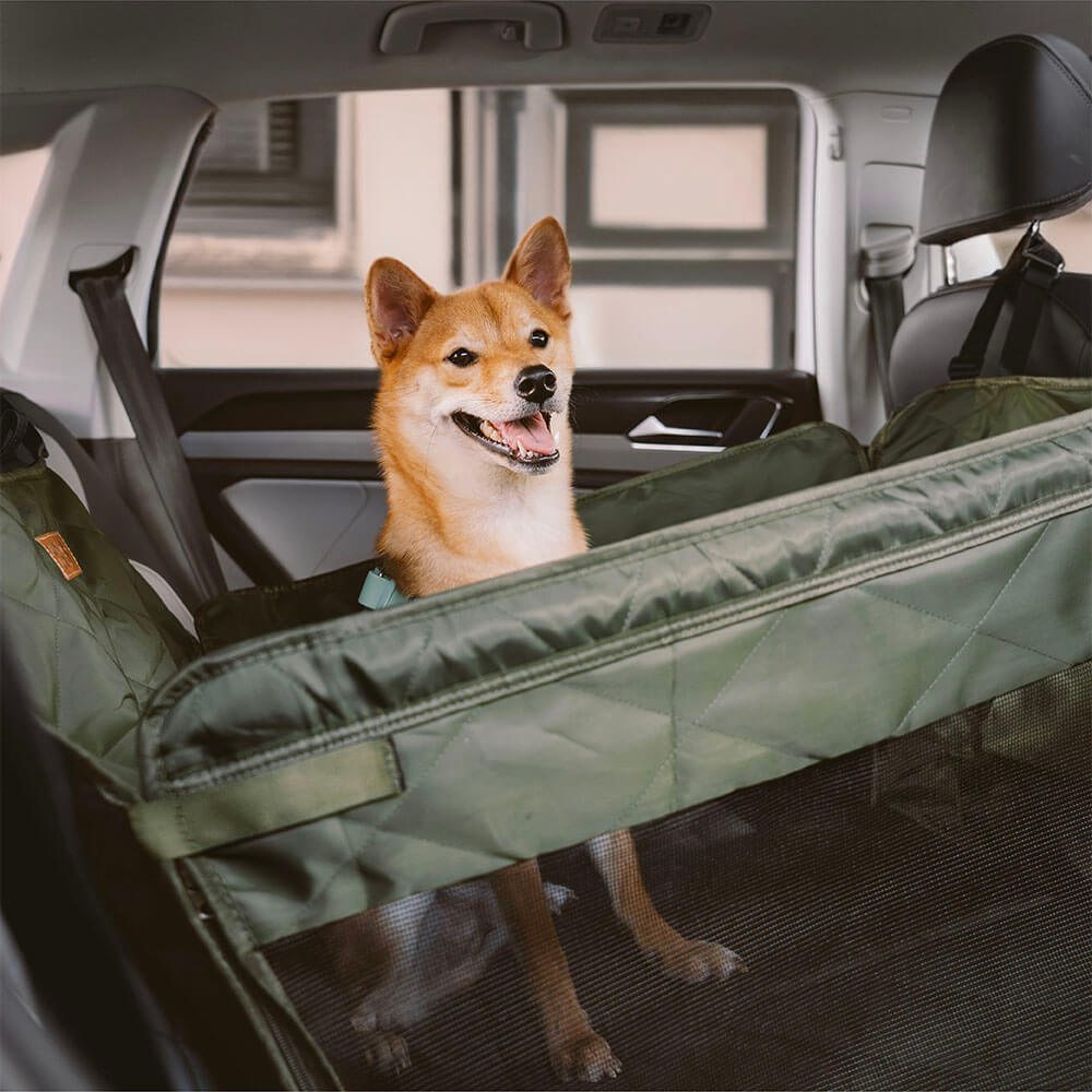 Estensore per il sedile posteriore dell'auto impermeabile per cani extra stabile al viaggio
