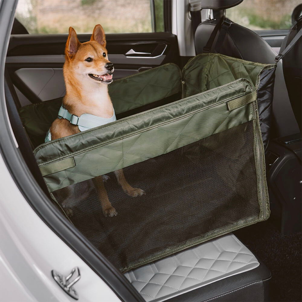 Estensore per il sedile posteriore dell'auto impermeabile per cani extra stabile al viaggio