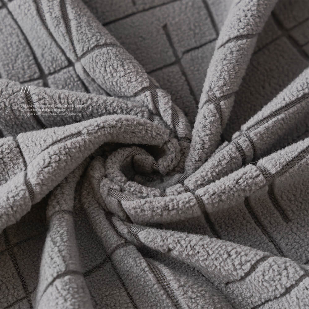 Copertura Magica Completa per Divano in Jacquard Pile Traspirante e Assorbente del Sudore, Amica della Pelle