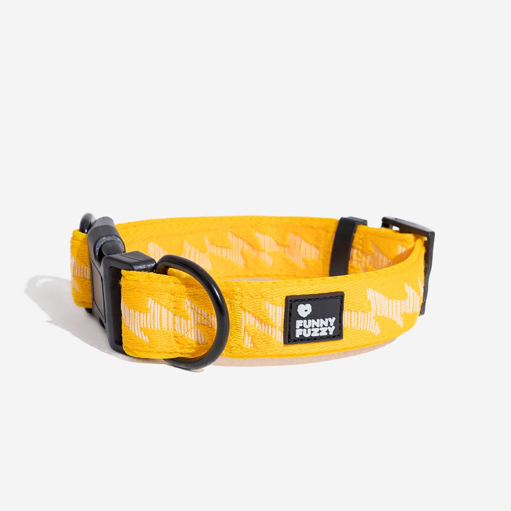 COLLARE PER CANI REGOLABILE IN NYLON DURATURO FUNNYFUZZY - FLEXI WALKER