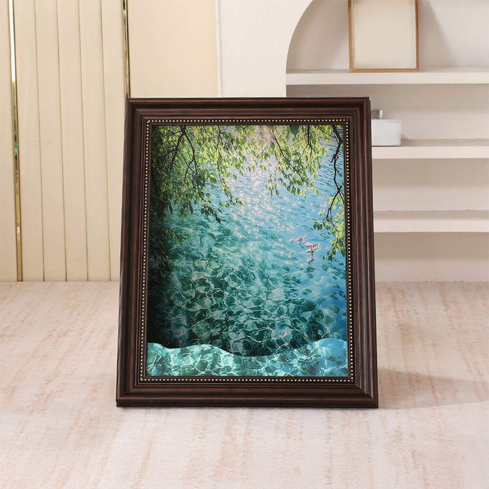 Artigianato Decorativo Ispirato alla Pittura ad Olio Classica Letto per Gatti Graffiato 3D