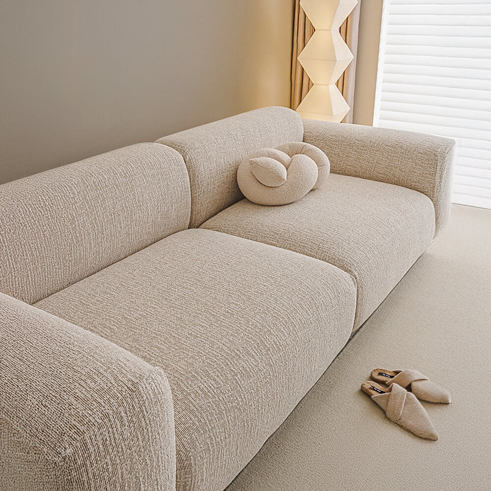 Copertura per divano elasticizzata a tutta copertura in chenille elegante, anti-graffio, adatta per tutte le stagioni