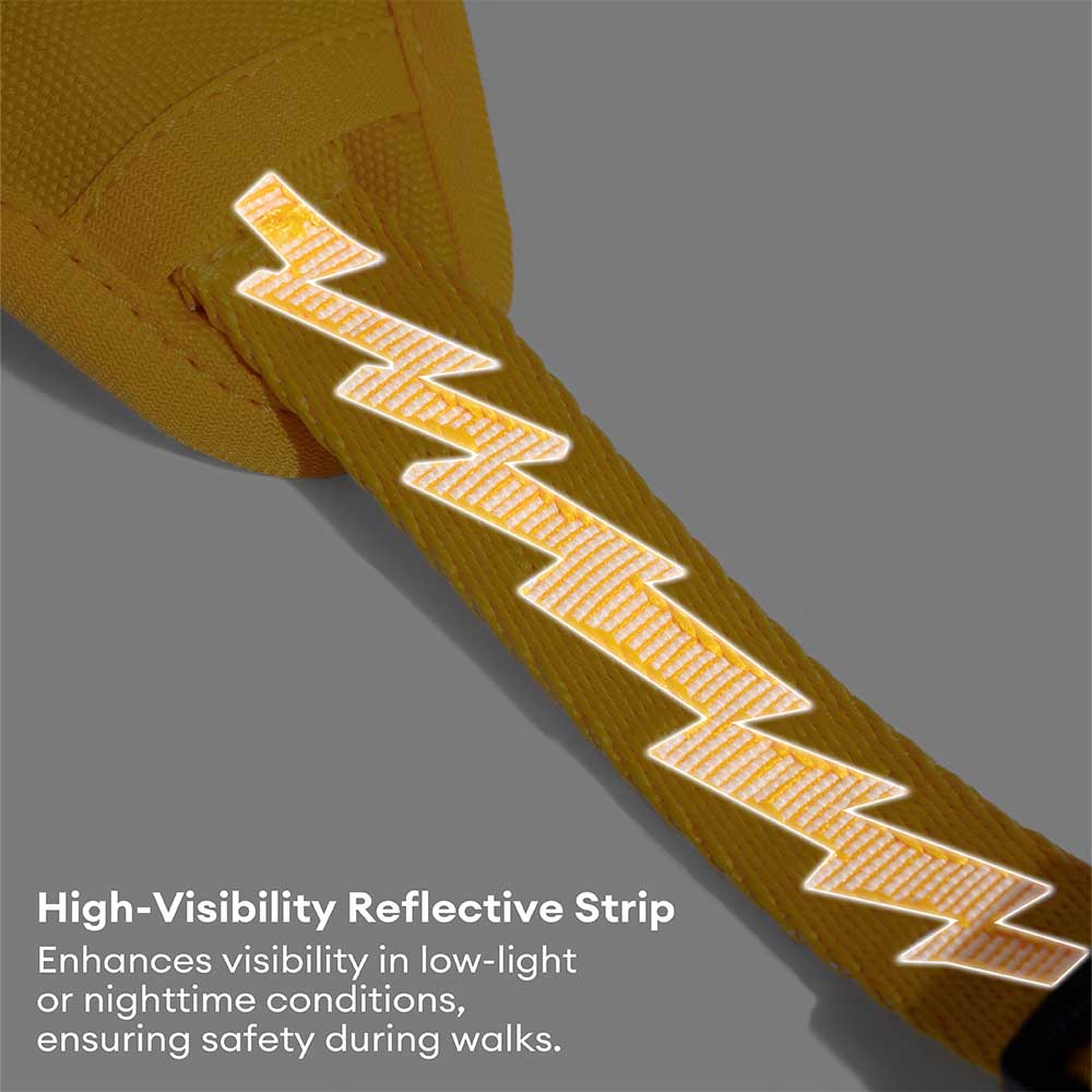 FUNNYFUZZY Imbracatura Riflettente Regolabile per Cani da Esterno - Flexi Walker