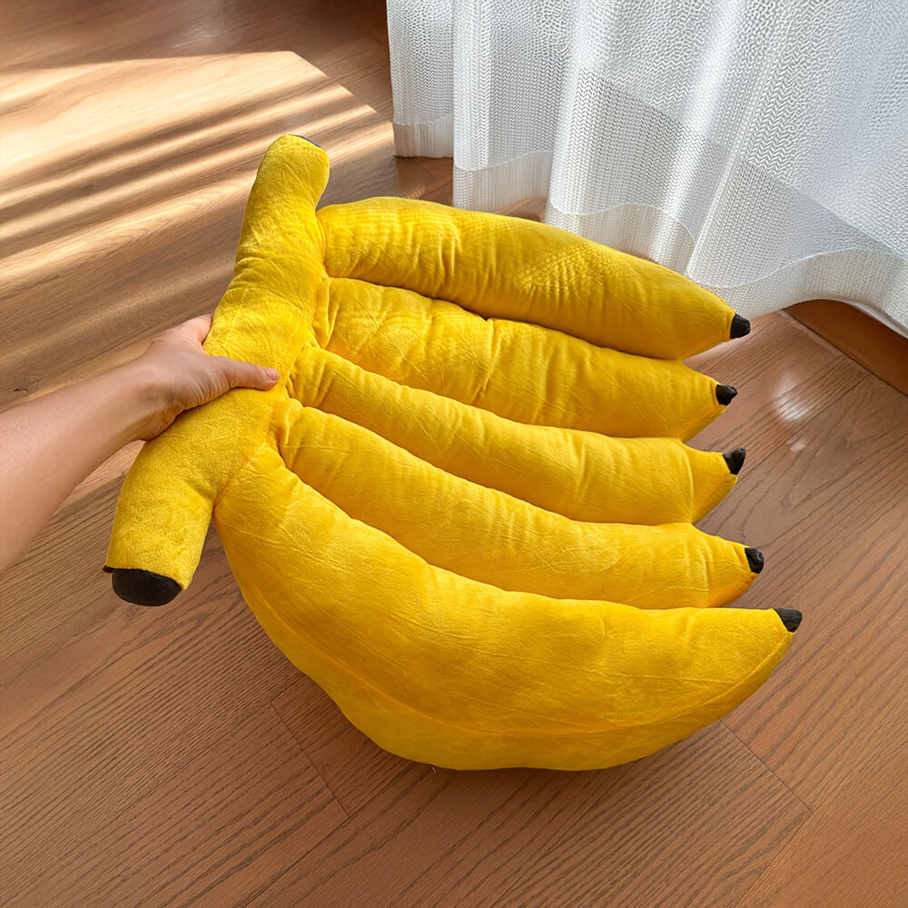 Nido per animali domestici morbido e adorabile Letto per cani a forma di banana